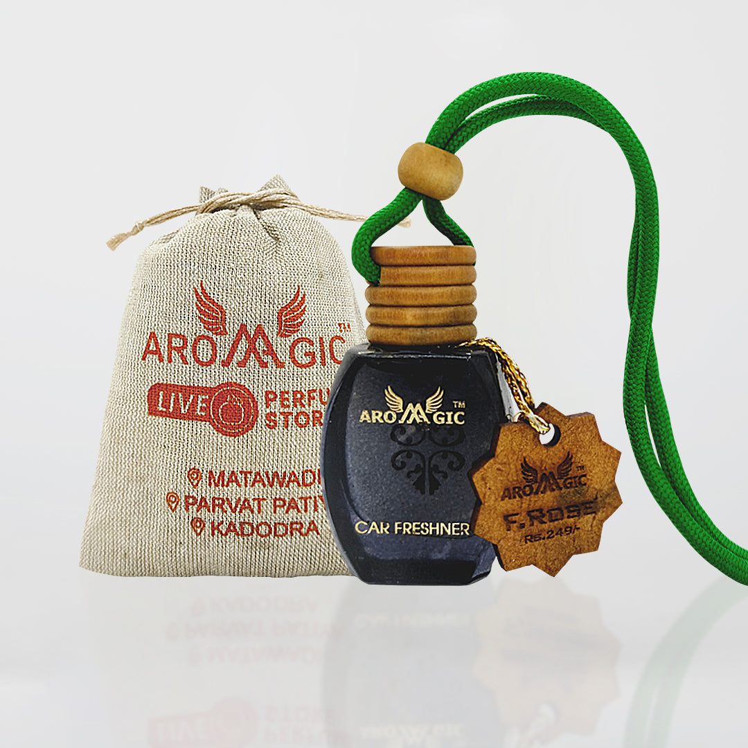 F rose - car freshener